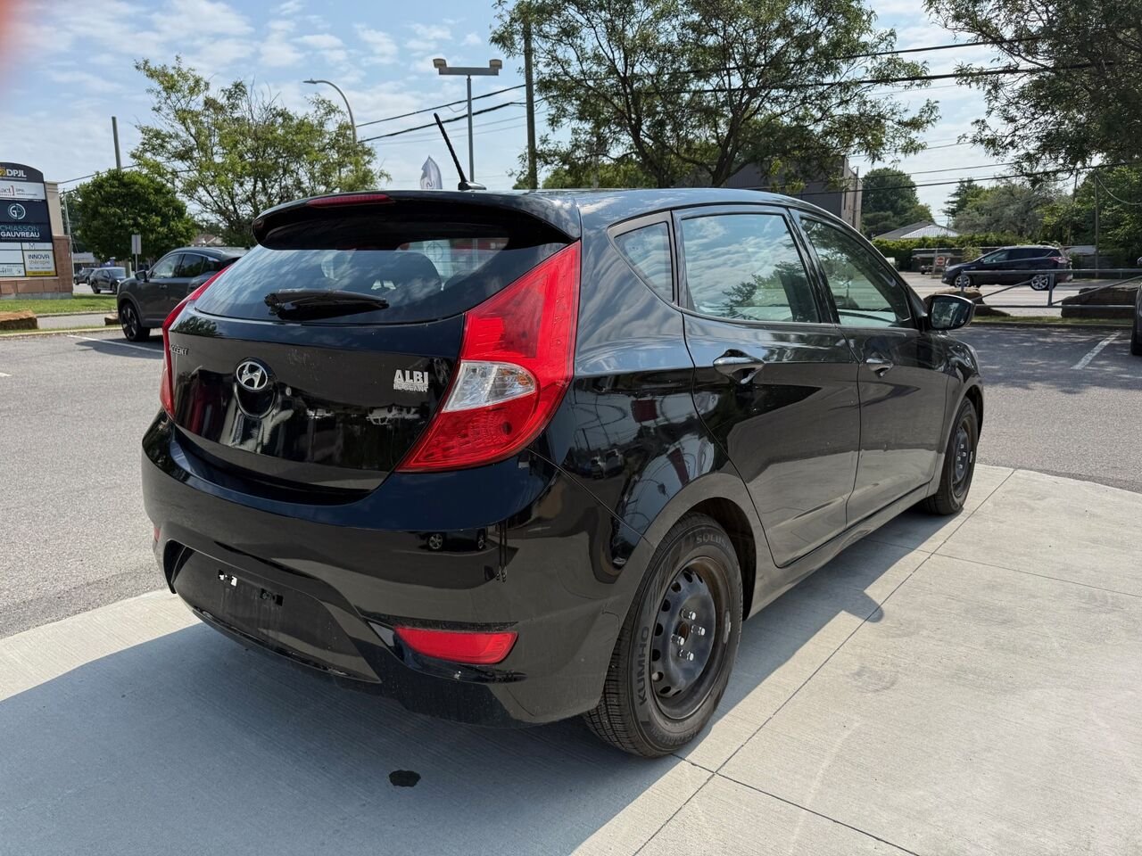 2017 Hyundai Accent Voiture à hayon, 5 portes, boîte automatique GL Black Châteauguay - photo #4