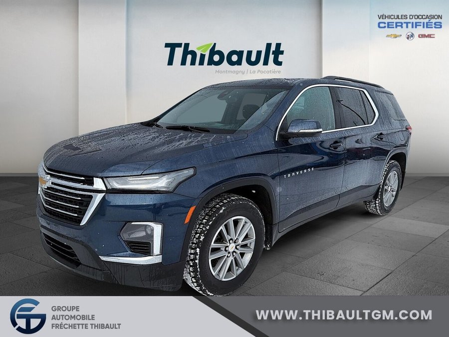 Chevrolet Traverse LT tissu 4 portes TI avec 1LT 2022 Bleu