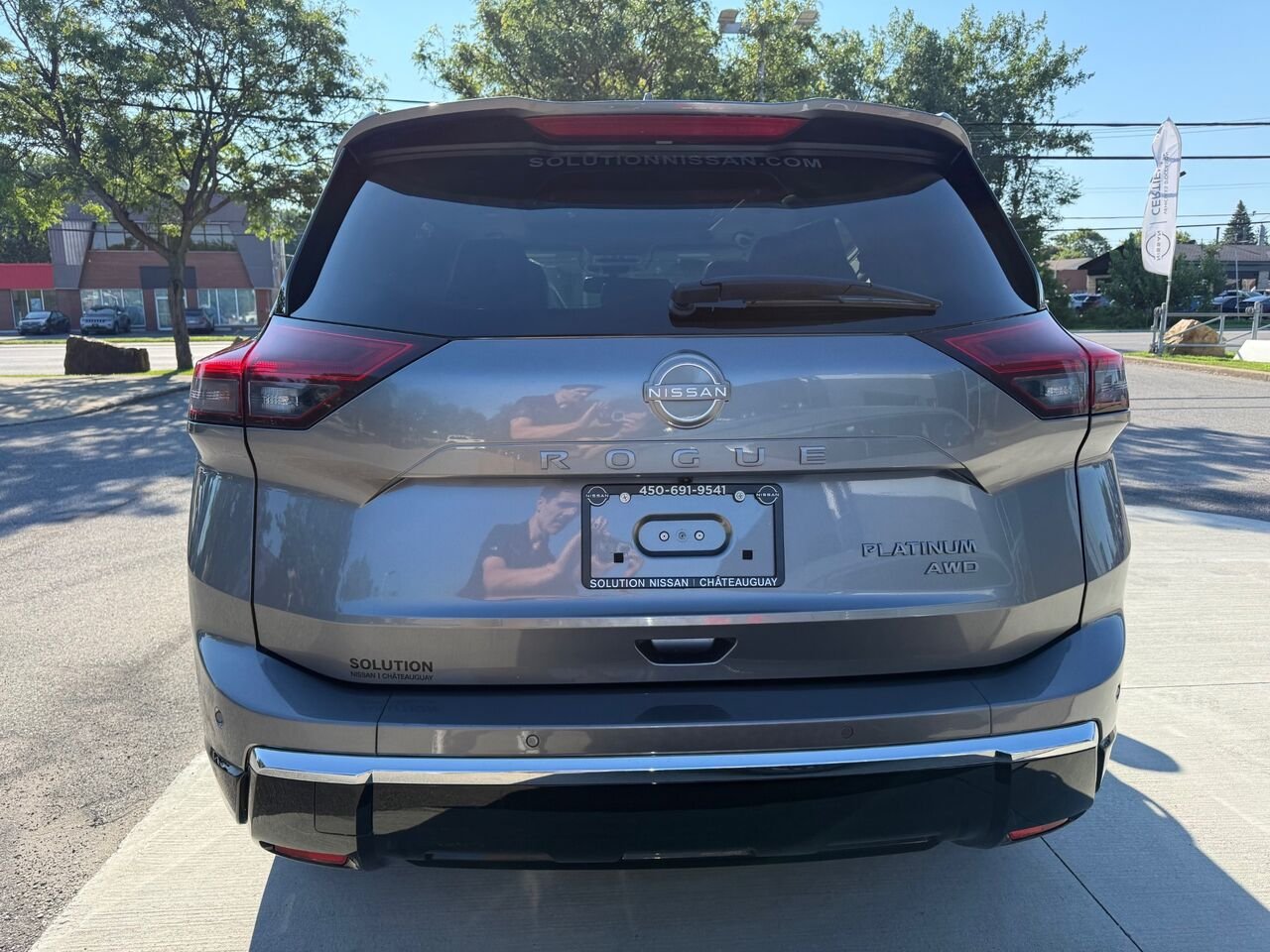Nissan Rogue Platine TI 2024 Gris Châteauguay - photo #5