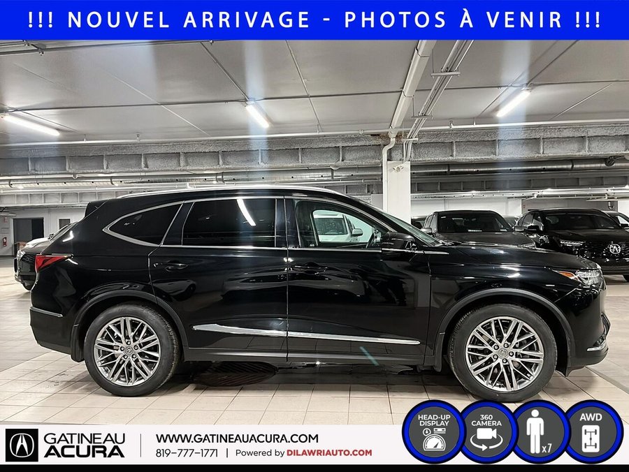 Acura MDX *** UN PROPRIO + CLEAN CARFAX *** 2023 Noir