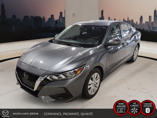 2022 Nissan Sentra S Plus | AUTOMATIQUE | A/C | Grey