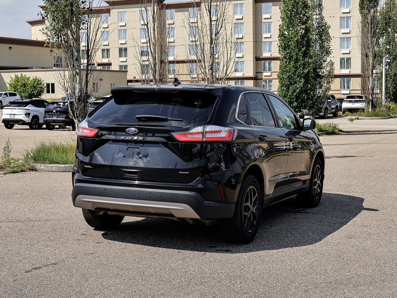 2023 Ford Edge SEL AWD Black Sherwood Park - photo #12