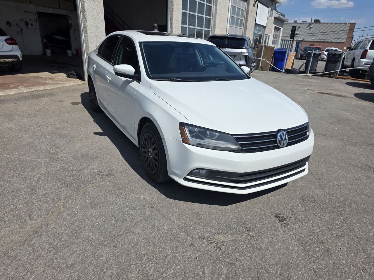 2017 Volkswagen Berline Jetta White  - photo #6