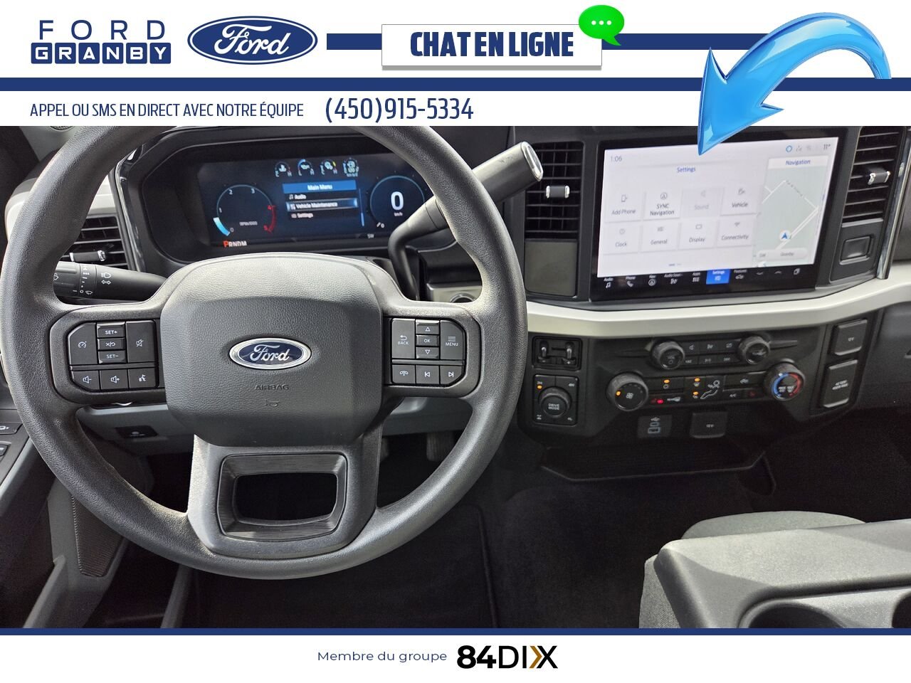 Ford Super Duty F-250 SRW 2024 Noir Granby - photo #9