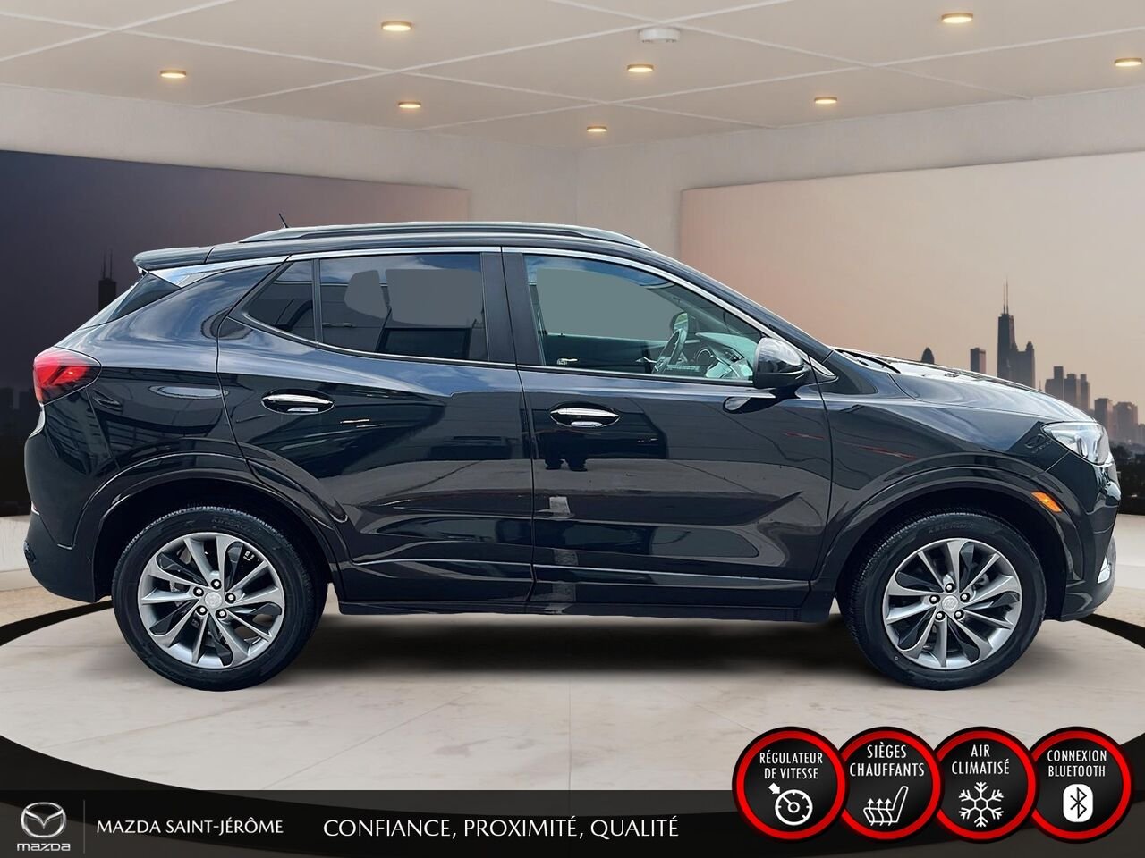 Buick Encore GX Privilégiée | ST | AWD | CLEAN CARFAX | 2023 Noir Saint-Jérôme - photo #4