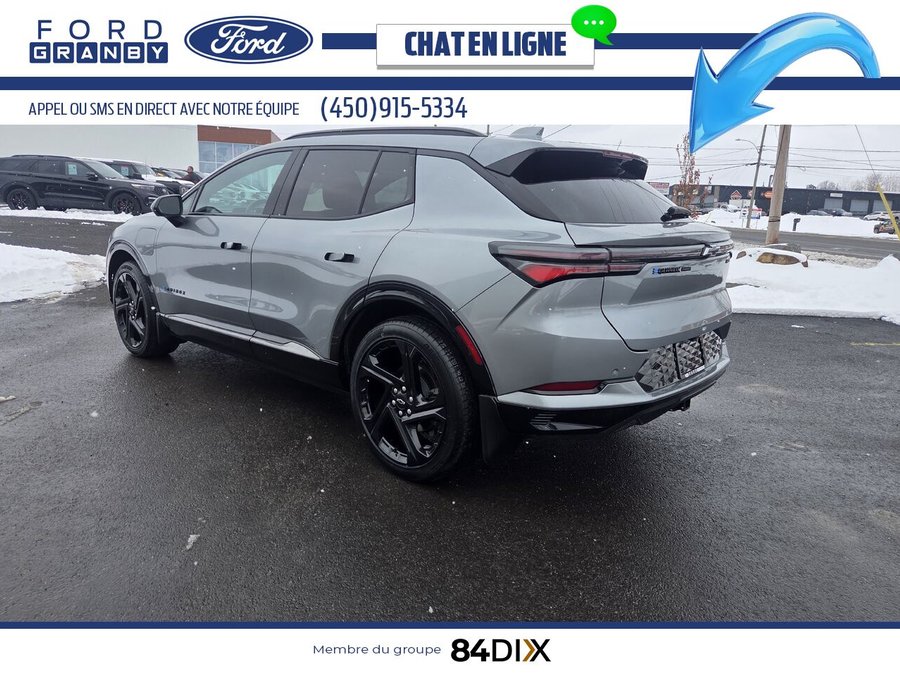 Chevrolet Equinox EV 2RS, Cuir, Mags 21po 2024 Gris