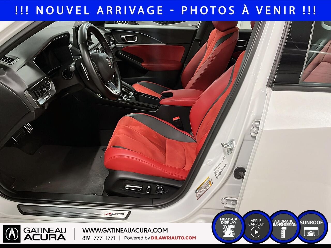 Acura Integra Elite A-Spec 2024 Blanc Gatineau - photo #9