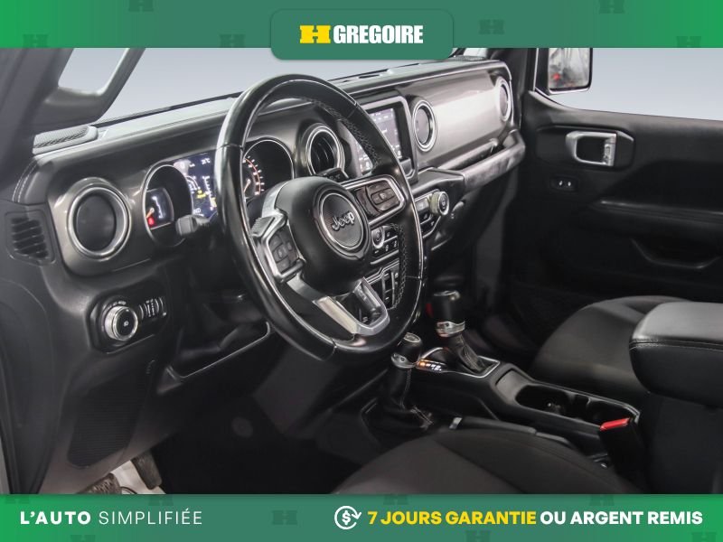 Jeep Wrangler 821166 | UNLIMITED SAHARA AUTO A/C MAGS CAM RECUL BLUETOOTH 2021 Gris Laval - photo #20