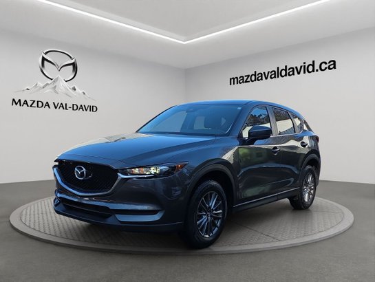 Mazda CX-5 GS Auto AWD, cruise control, commande audio au volant, détecteur d'angles morts 2018 Gris