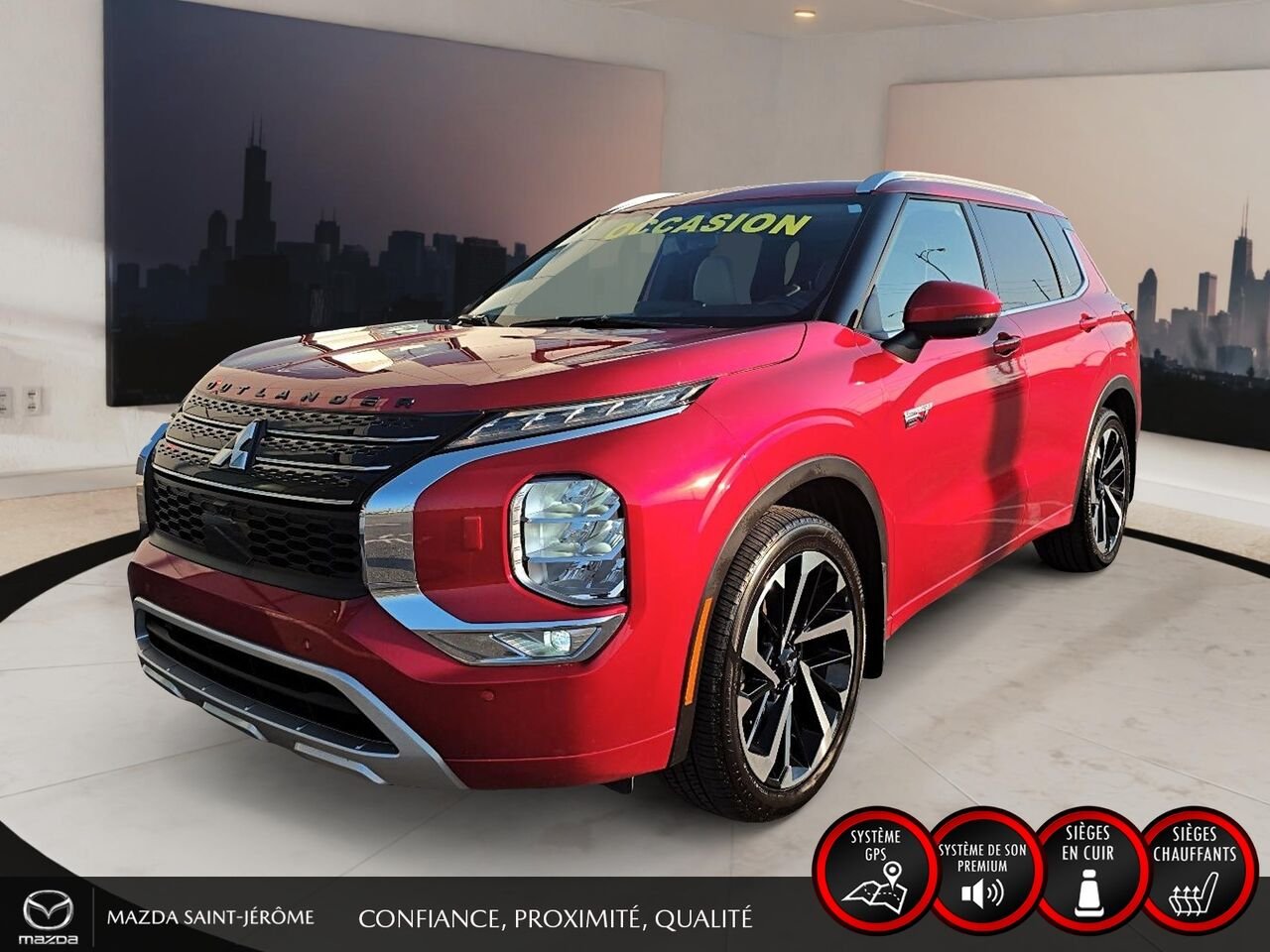 2024 Mitsubishi Outlander Red Saint-Jérôme - photo #0