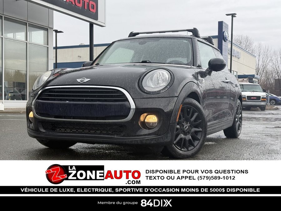 MINI Cooper Manuelle 2017 2017 Noir