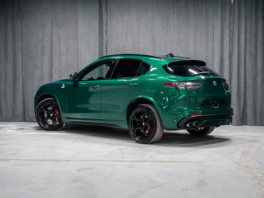 2024 Alfa Romeo Stelvio QUADRIFOLIO Green