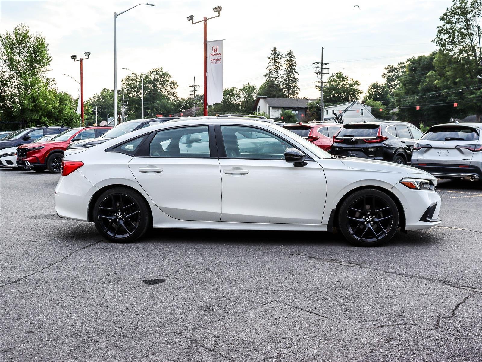 Honda Civic Berline Sport 2024 White Ottawa & Gatineau - photo #2