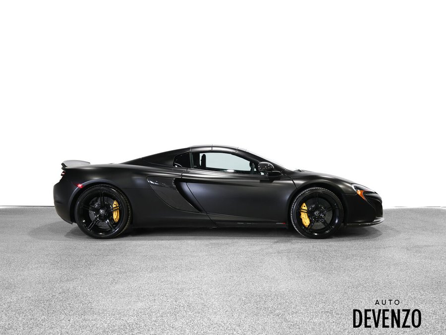McLaren 650s Spider 3.8L V8 Twin-Turbo 2016 2016 Noir