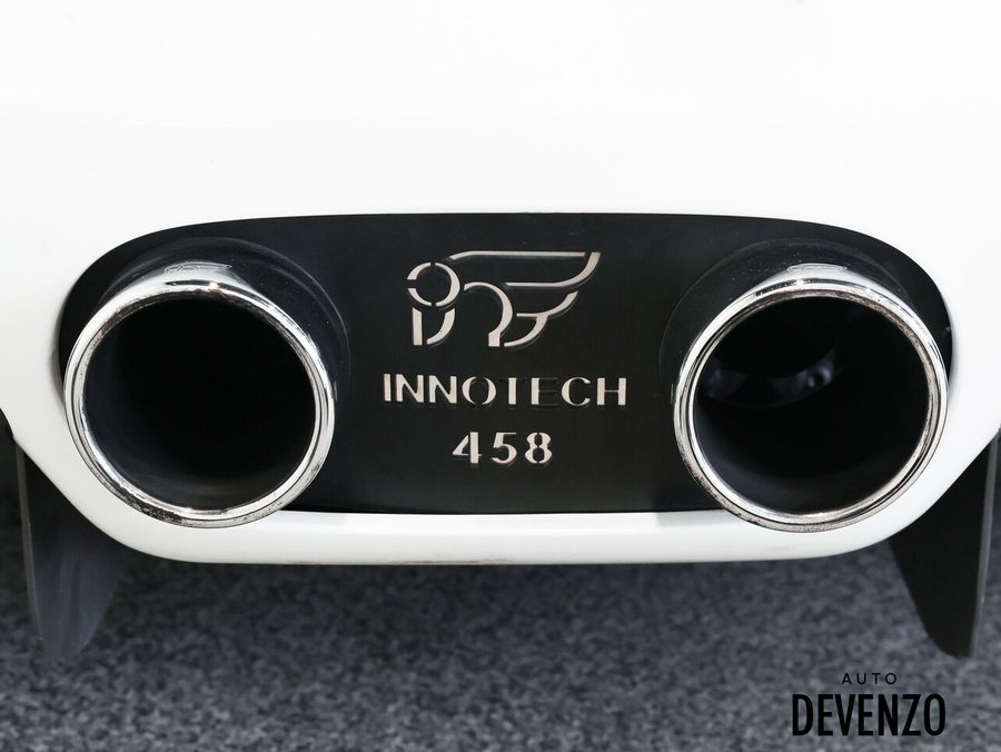 Ferrari 458 Italia Coupe V8 562HP IPE Exhaust 2011 2011 Blanc