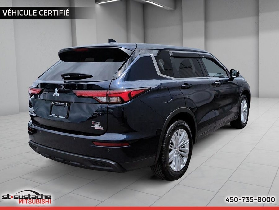 Mitsubishi Outlander ES S-AWC-BANC CHAUFFANT-CAMERA DE RECUL-CARPLAY/ANDROID AUTO 2023 Bleu