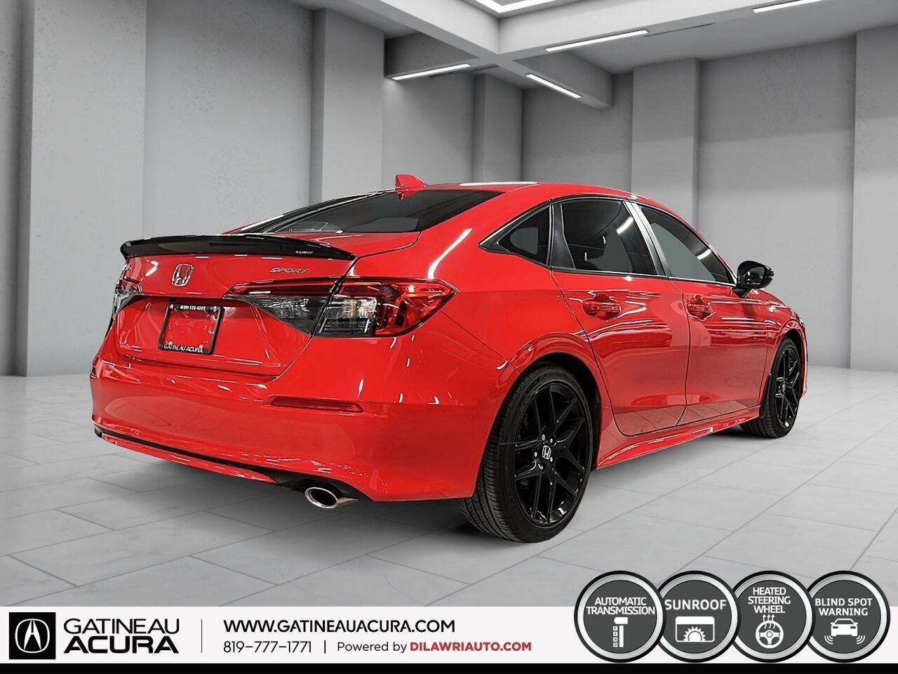 2022 Honda Civic Sport Red Gatineau - photo #15