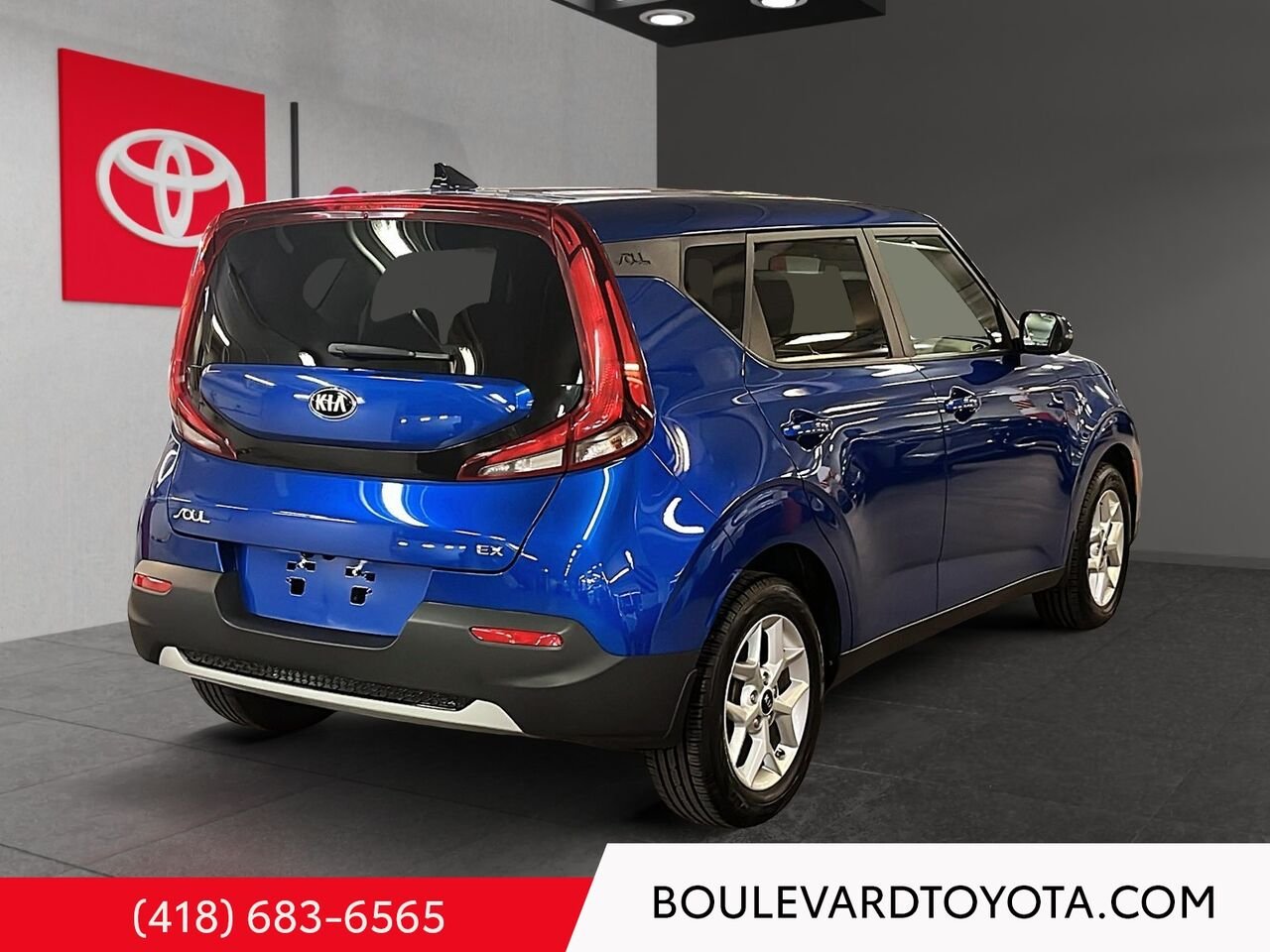2020 Kia Soul 100157A-61 | EX Blue Québec - photo #3