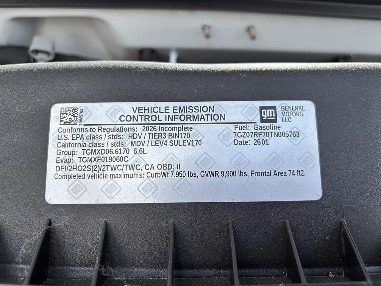 2026 GMC Savana Commercial Cutaway 3500 fourgonnette 139 po SUMMIT WHITE Saint-Hyacinthe - photo #5