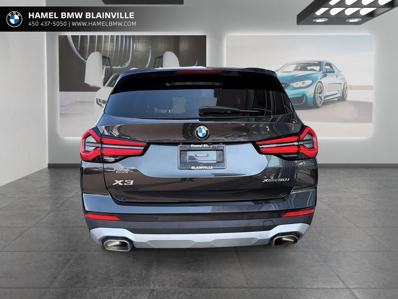 2022 BMW X3 xDrive30i véhicule d'activités sportives Grey Blainville - photo #2
