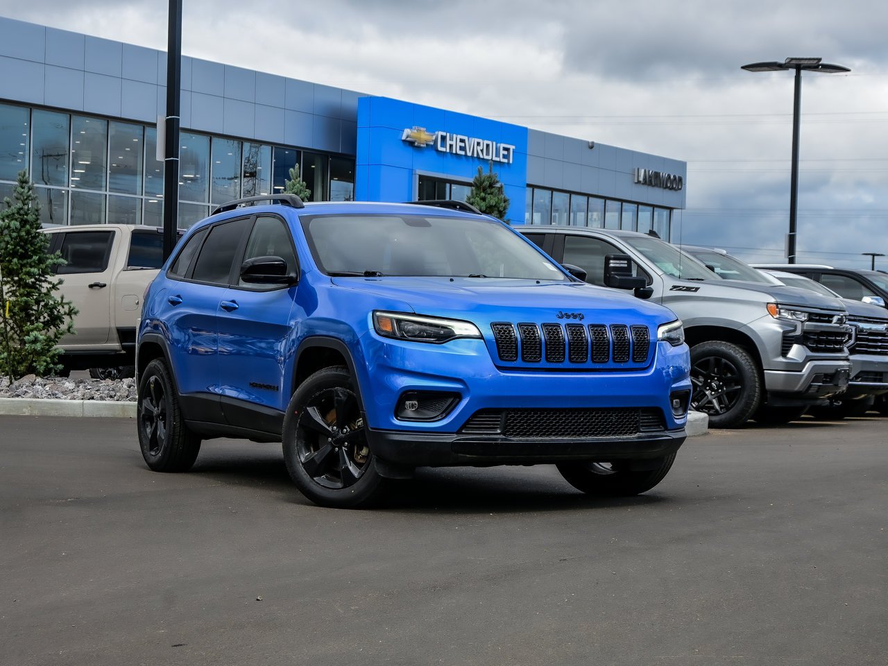 2022 Jeep Cherokee Altitude 4x4 Blue Sherwood Park - photo #1