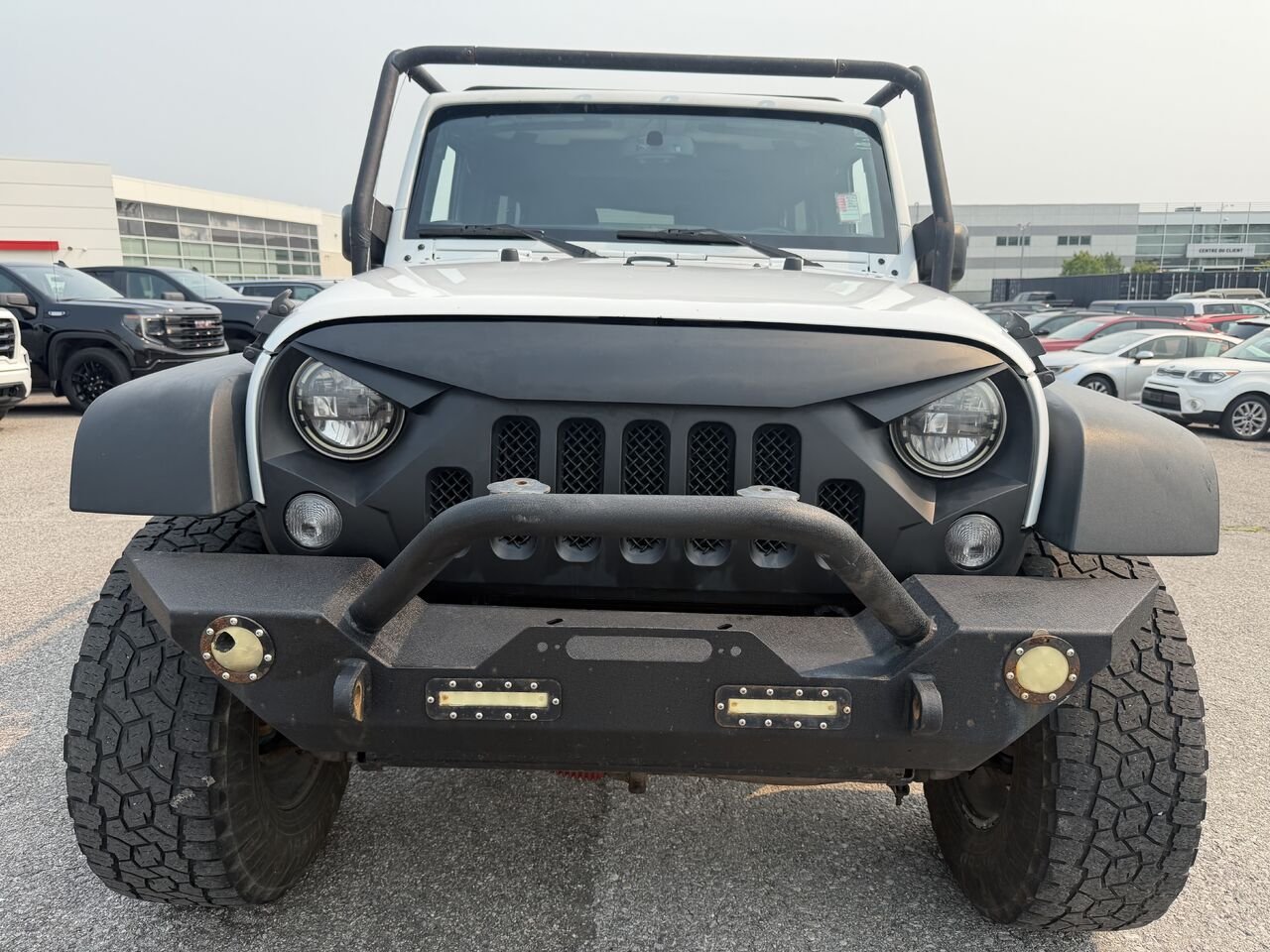 2016 JEEP WRANGLER UNLIMTED RUBICON Modèle Rubicon 4 portes traction intégrale White Ottawa & Gatineau - photo #14