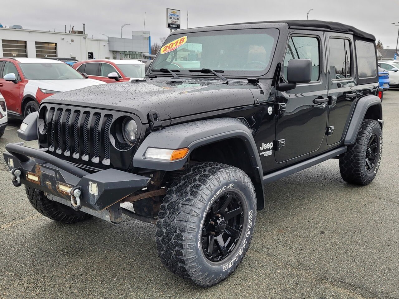 Jeep Wrangler Unlimited Sport 2018 Noir Rouyn-Noranda - photo #12