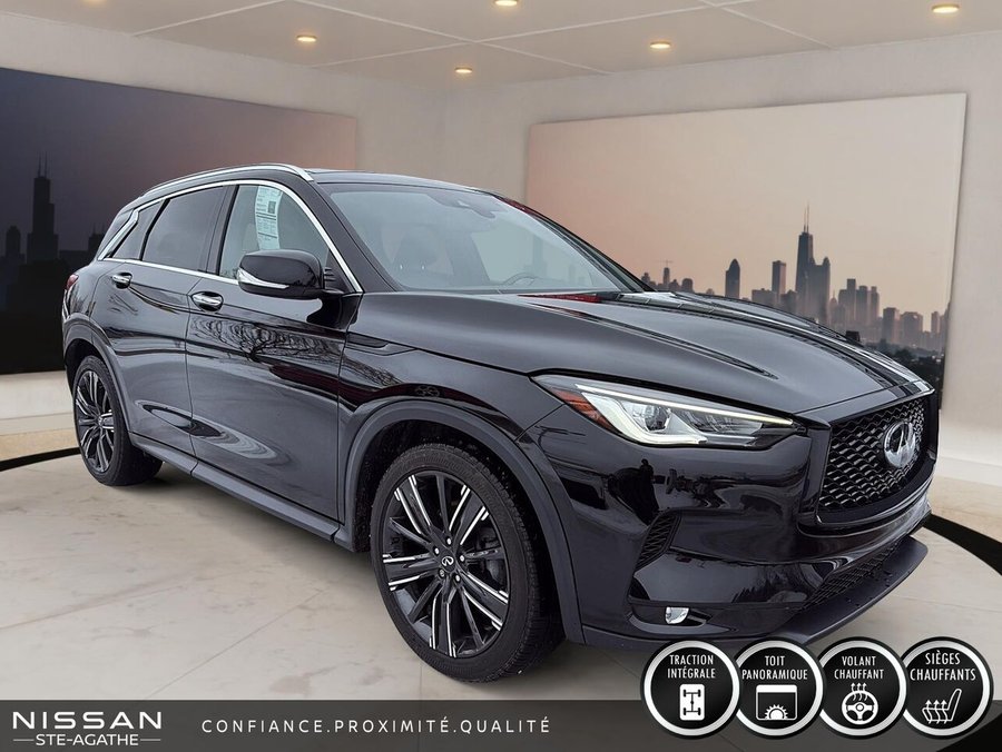 INFINITI QX50 LUXE I-LINE TI 2022 Noir