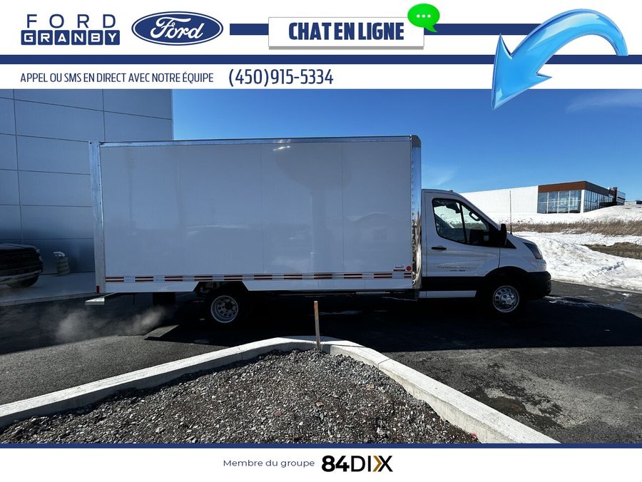 Ford TRANSIT FOURGON TRONQUÉ T-350 TI 138 po PNBV de 9 950 lb RARJ 2024 Blanc