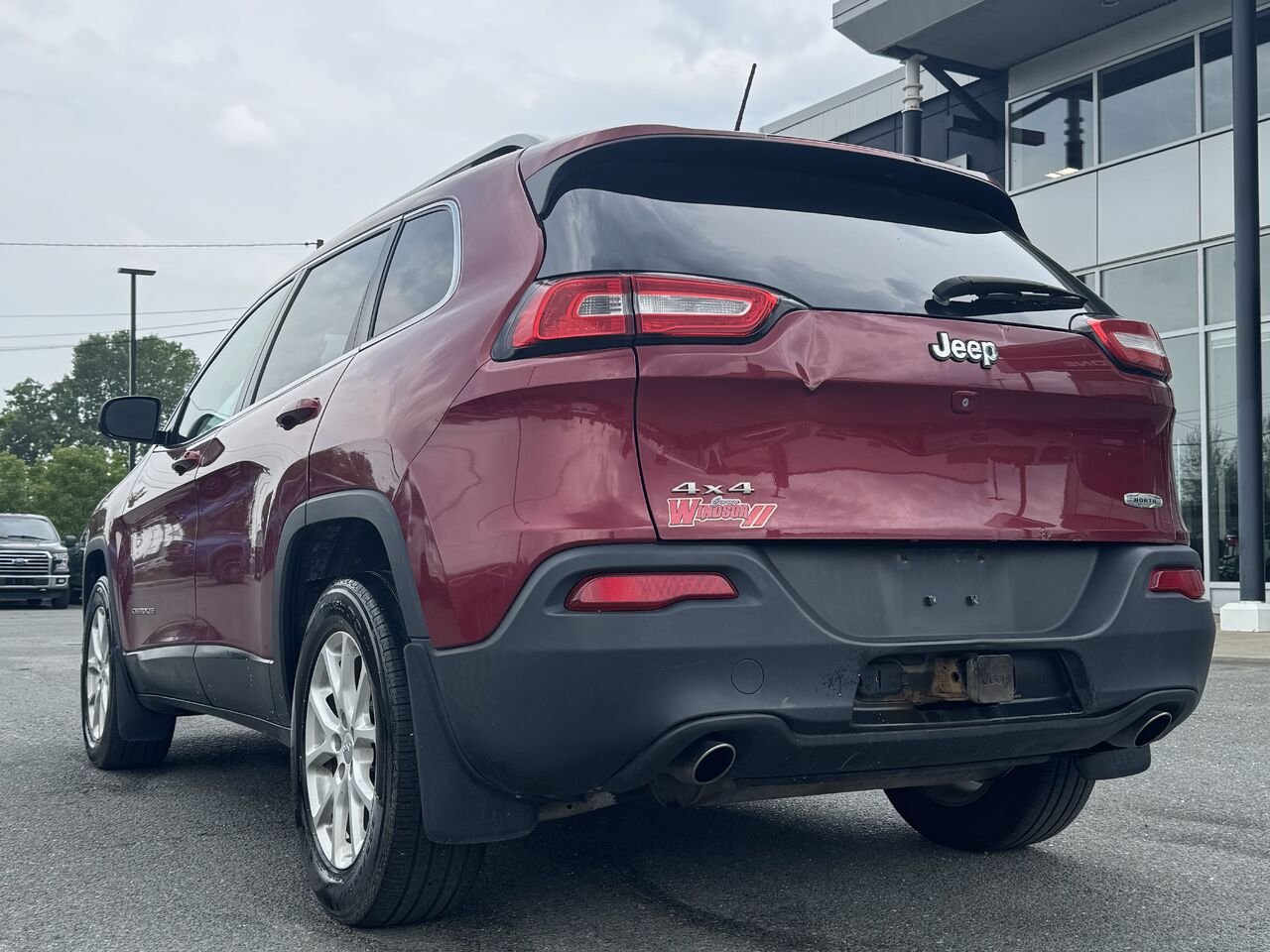 2014 Jeep Cherokee North 4x4 Red Granby - photo #4