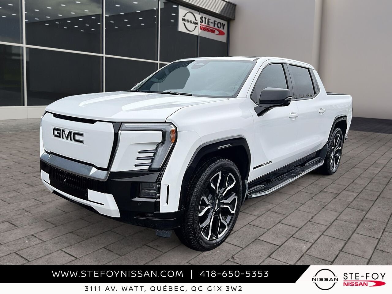 2025 GMC Sierra EV DENALI White Ste-Foy - photo #0