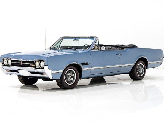 Oldsmobile 442 1966 1966 Bleu