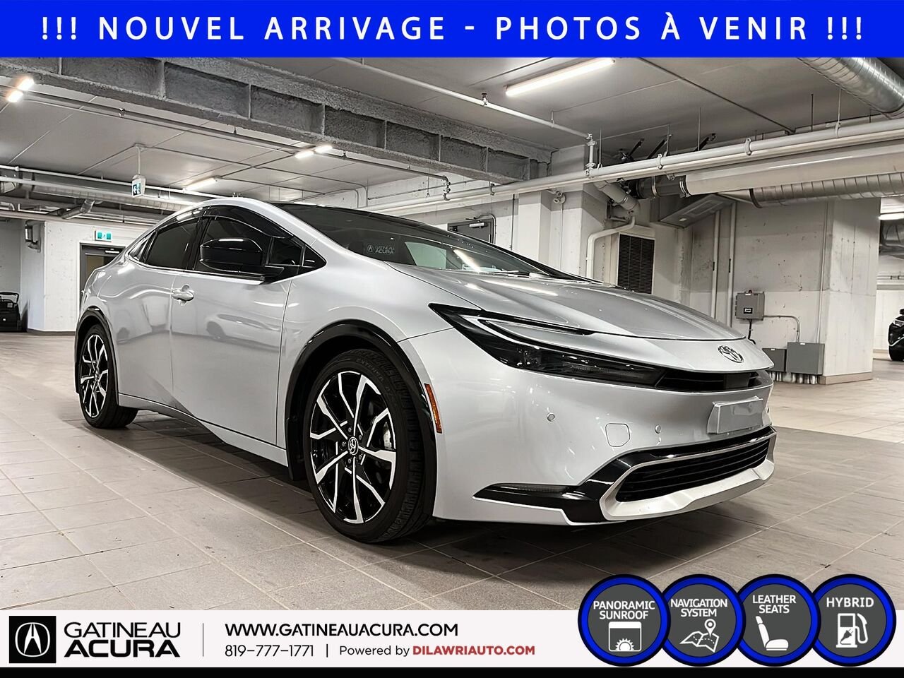 Toyota Prius Prime XSE 2024 Gris Ottawa & Gatineau - photo #2