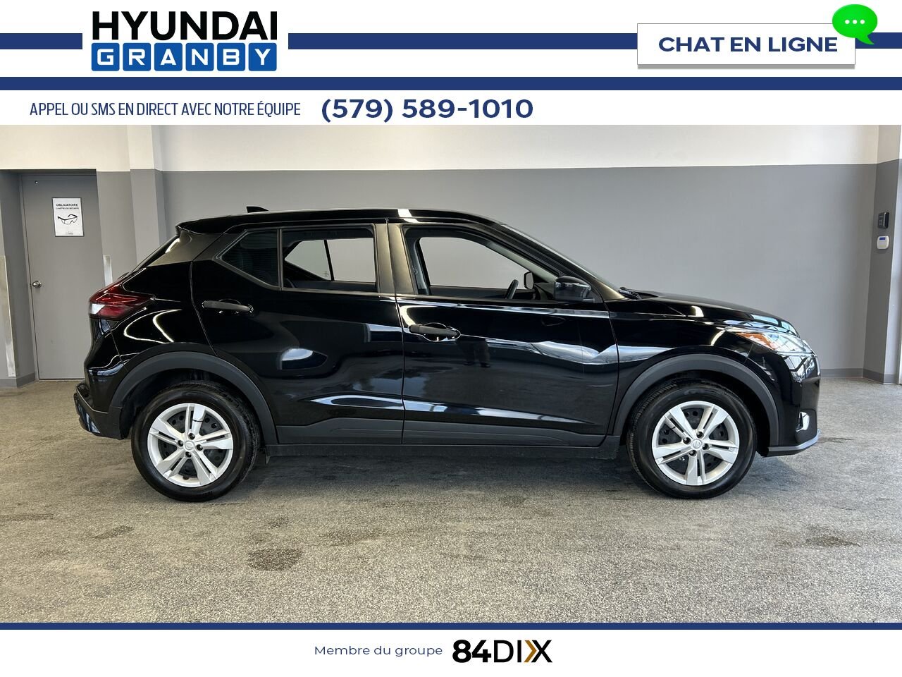 Nissan Kicks 2021 Noir Granby - photo #7