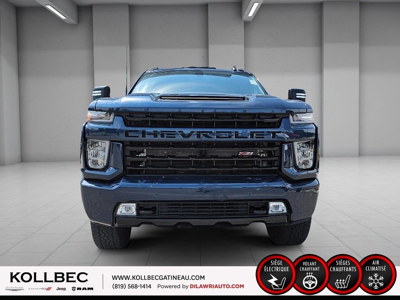 CHEVROLET SILVERADO 2500HD 26461 | LT Z71 CrewCab 4x4 2023 Bleu Gatineau - photo #11