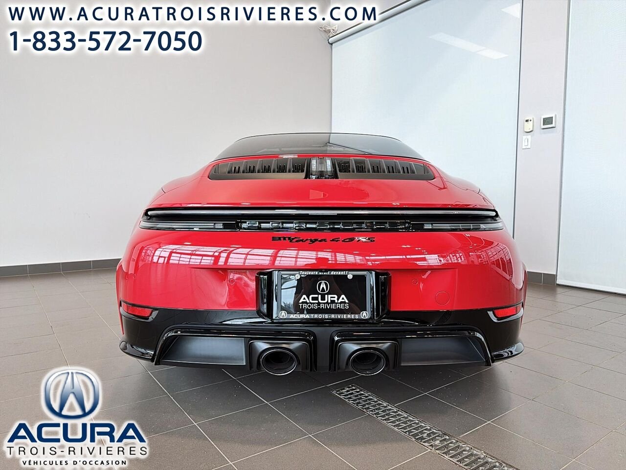 2026 Porsche 911 TARGA 4 GTS T-HYBRID Red Trois-Rivières - photo #16