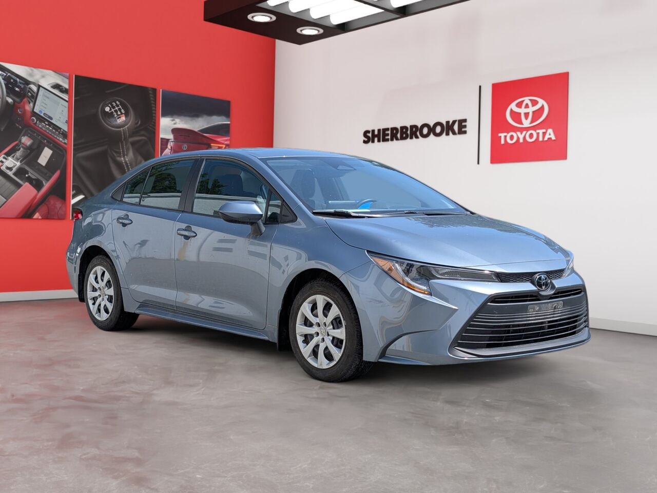 2023 Toyota Corolla 5YFB4MDE9PP046789 Blue Sherbrooke - photo #4