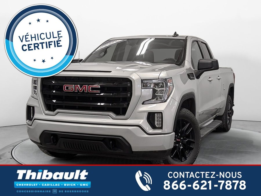 GMC SIERRA 1500 CAISSE STANDARD DE 6 PIEDS 6 Elevation double cab V8 5.3L 2020 Gris