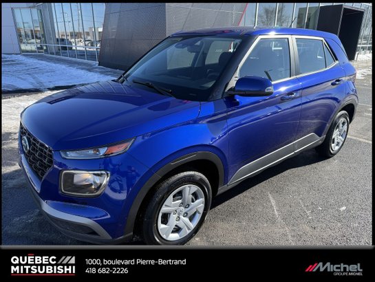 Hyundai Venue Essential, Sièges chauffants, Bluetooth 2023 Bleu