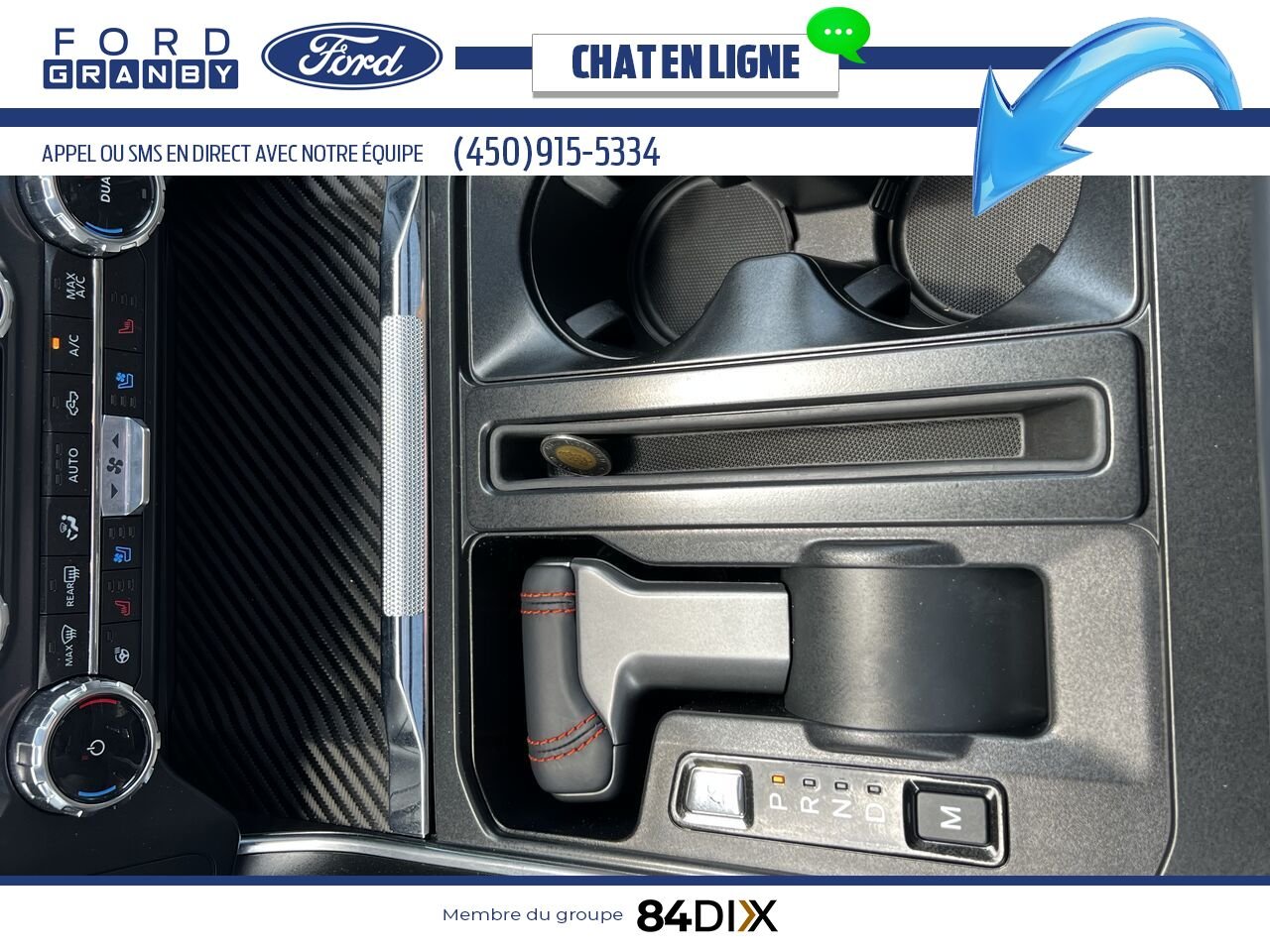Ford F-150 RAPTOR 37 802A 2025 Vert Granby - photo #20