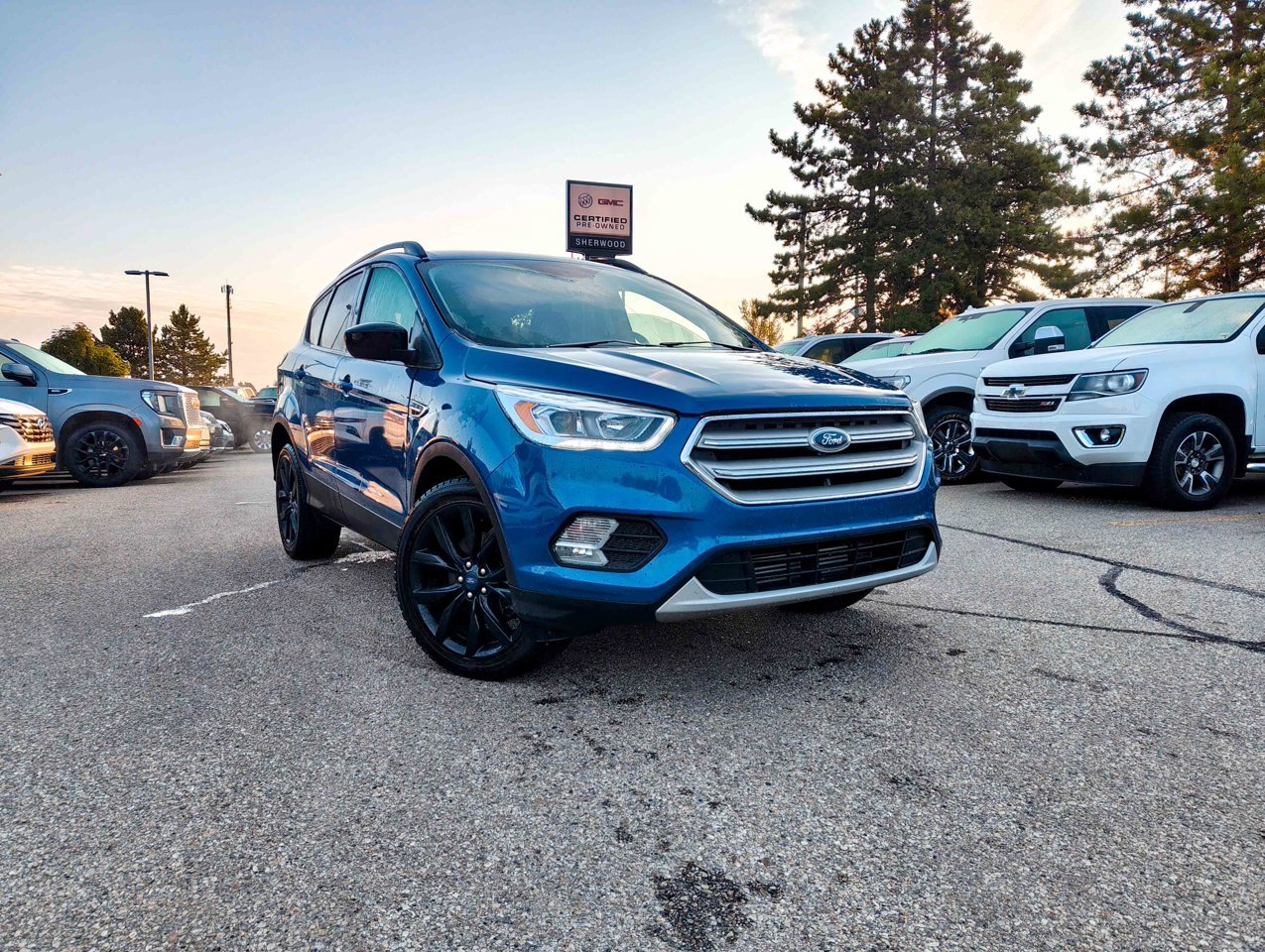 2017 Ford Escape 4WD 4dr SE Blue Sherwood Park - photo #1