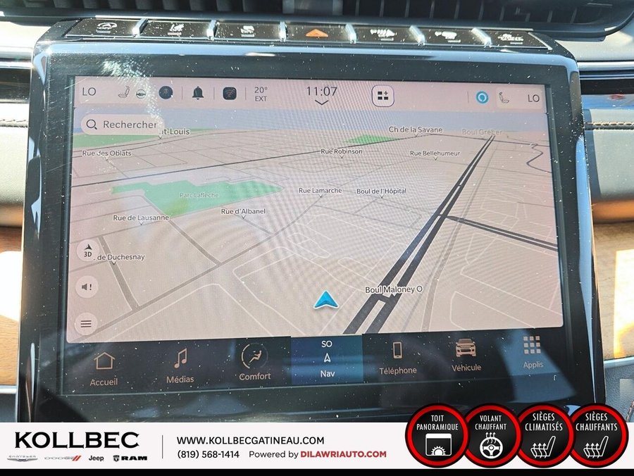 2023 JEEP GRAND CHEROKEE *** UN PROPRIO + CLEAN CARFAX *** Black