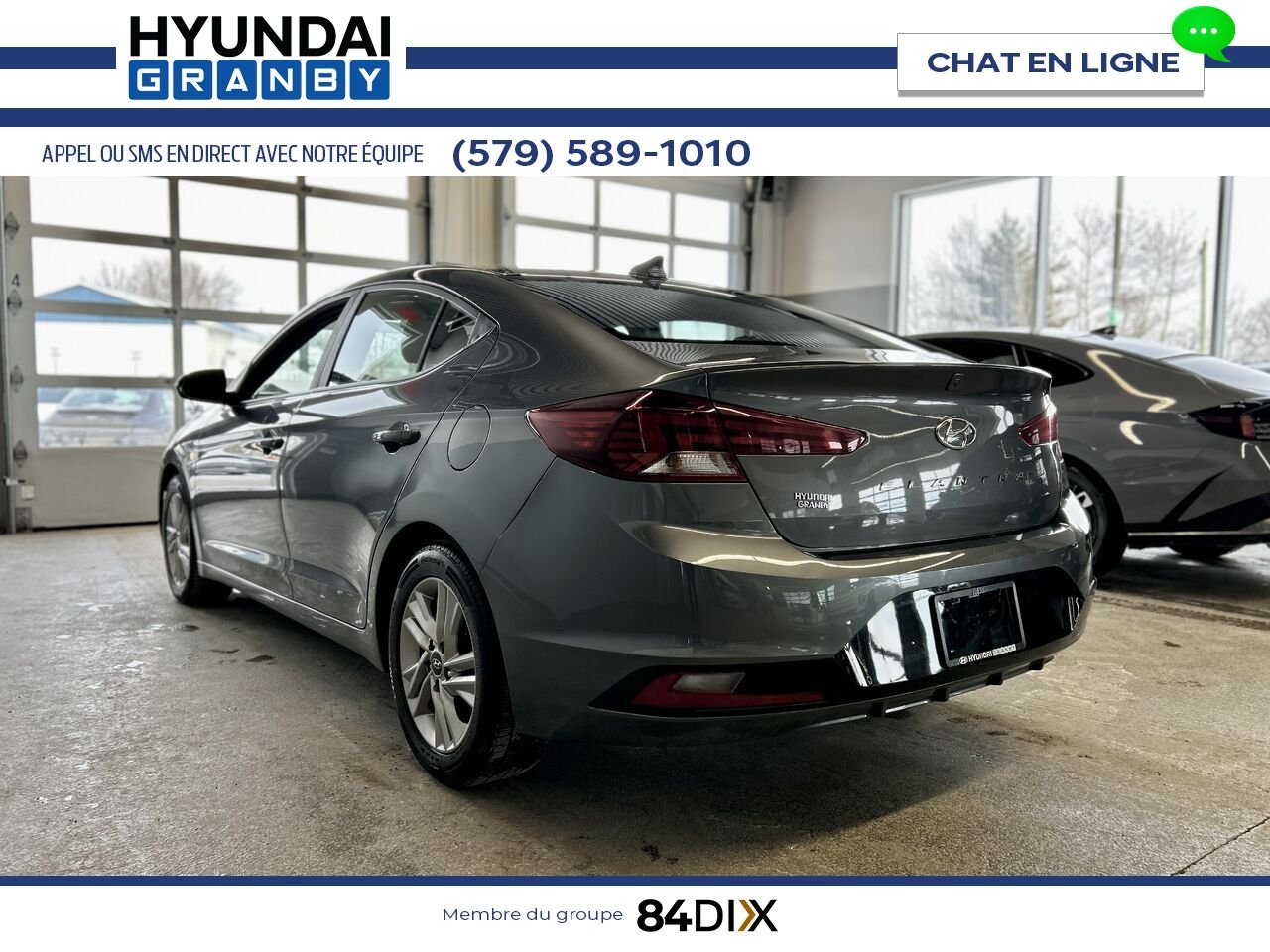 Hyundai Elantra 2020 Gris Granby - photo #4