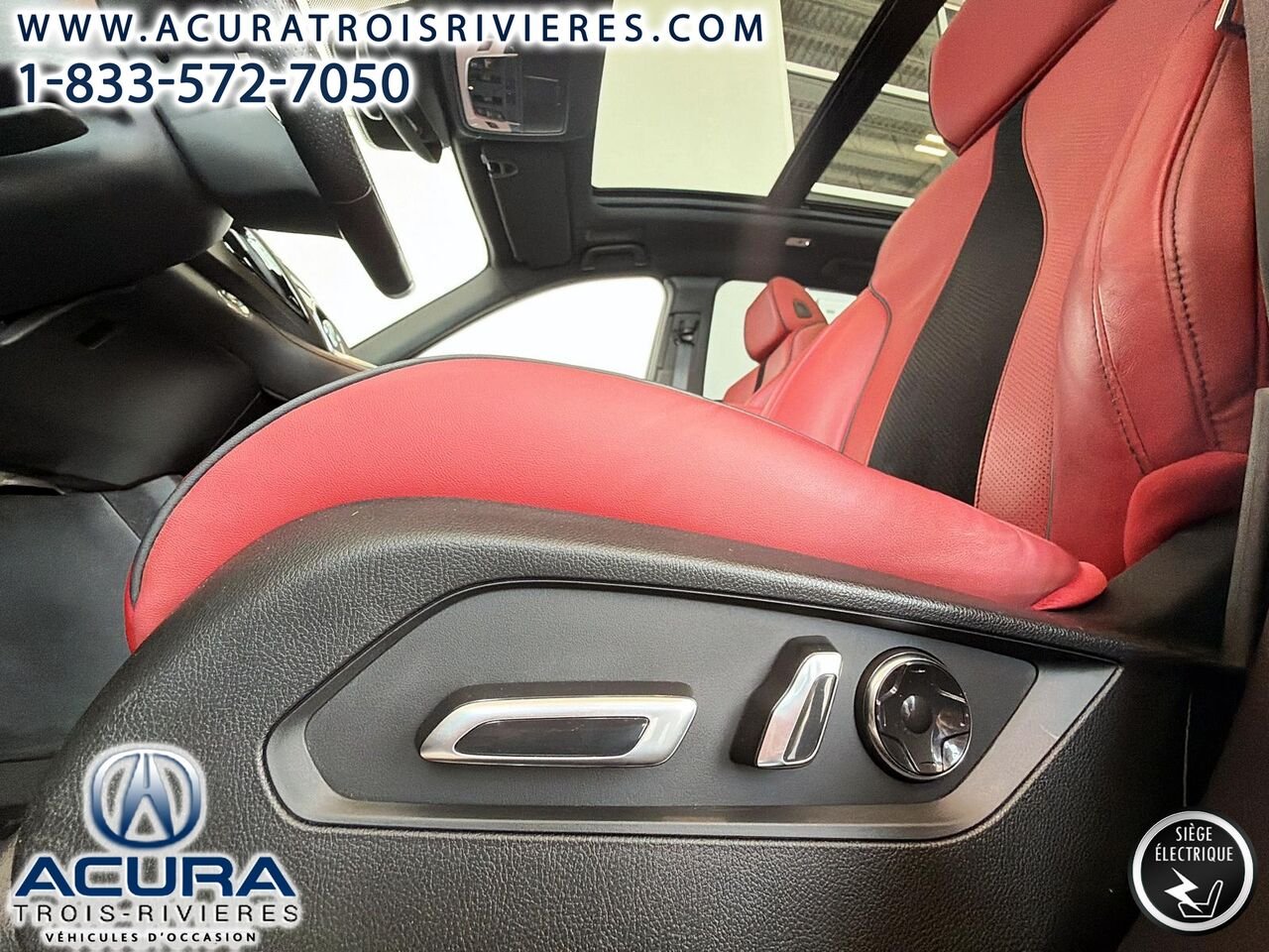 2023 Acura RDX aspec, sh-awd, toit pano, volant chauffant Grey Trois-Rivières - photo #13