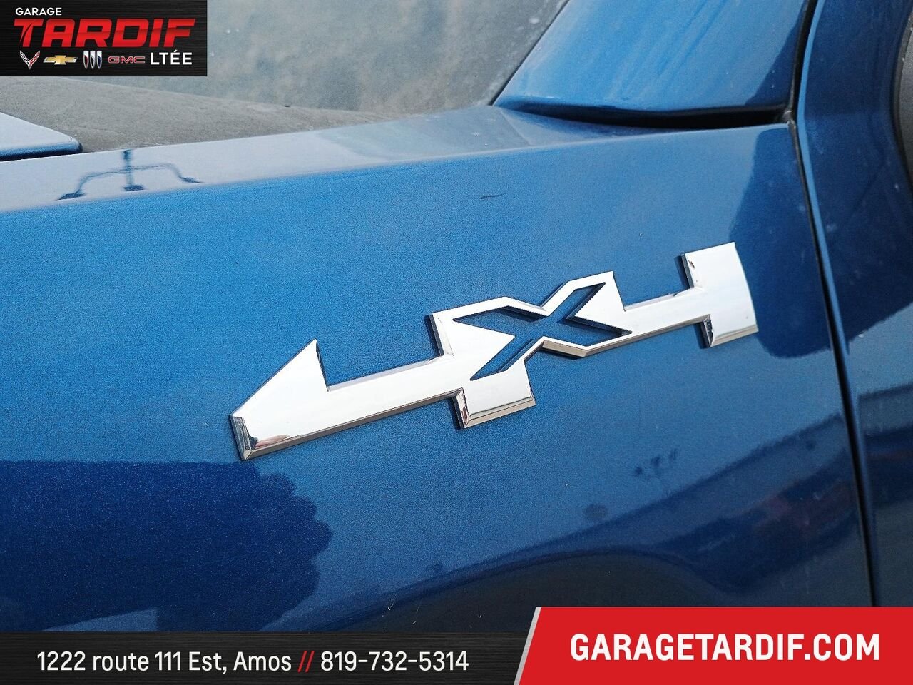GMC SIERRA 4RM, CAISSE 46238A 2016 Bleu Amos - photo #6