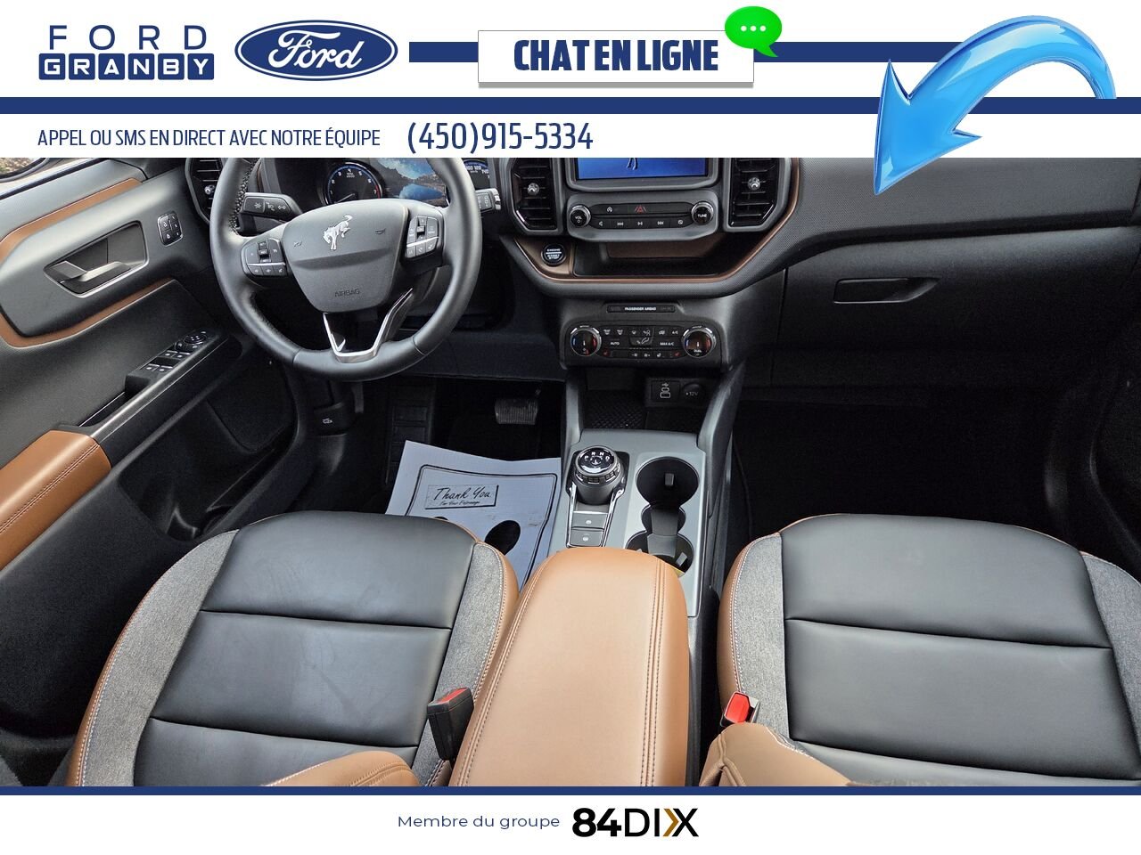 Ford Bronco Sport 2024 Bleu Granby - photo #8