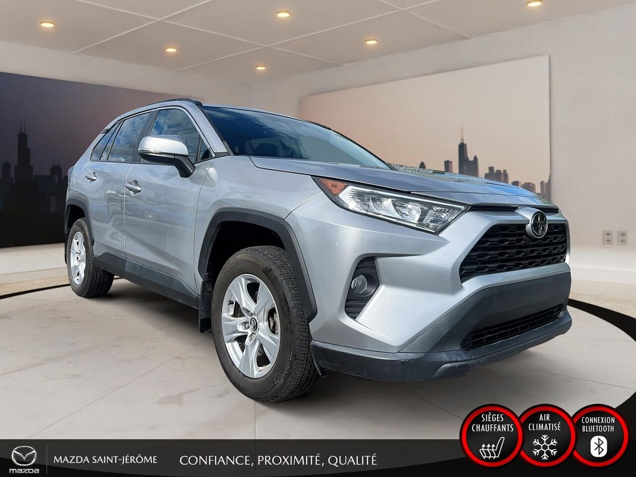 Toyota RAV4 2020 Argent Ste-Agathe des Monts - photo #3