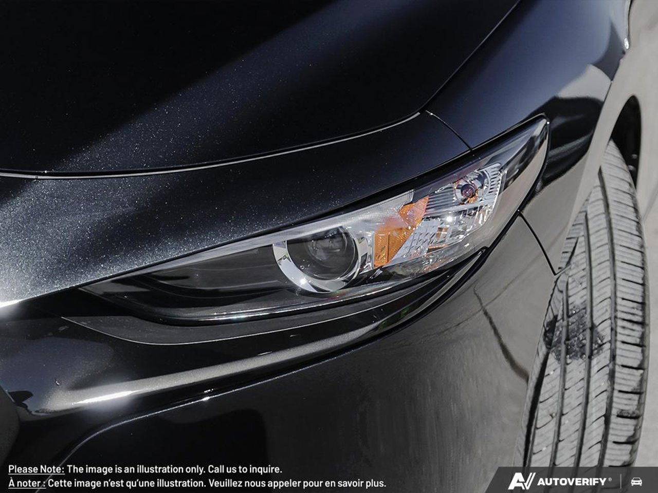 2026 Mazda Mazda3 Sport JM1BPBLL6T1885891 Jet Black Mica Mirabel - photo #9