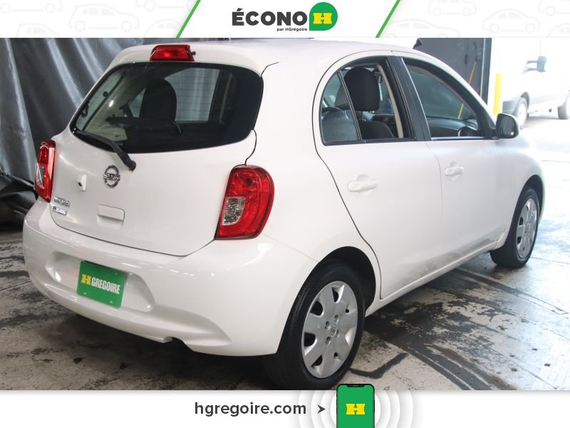 Nissan MICRA 821788 | S AUTO GR ÉLEC A/C BLUETOOTH CAMÉRA 2018 Blanc Laval - photo #6