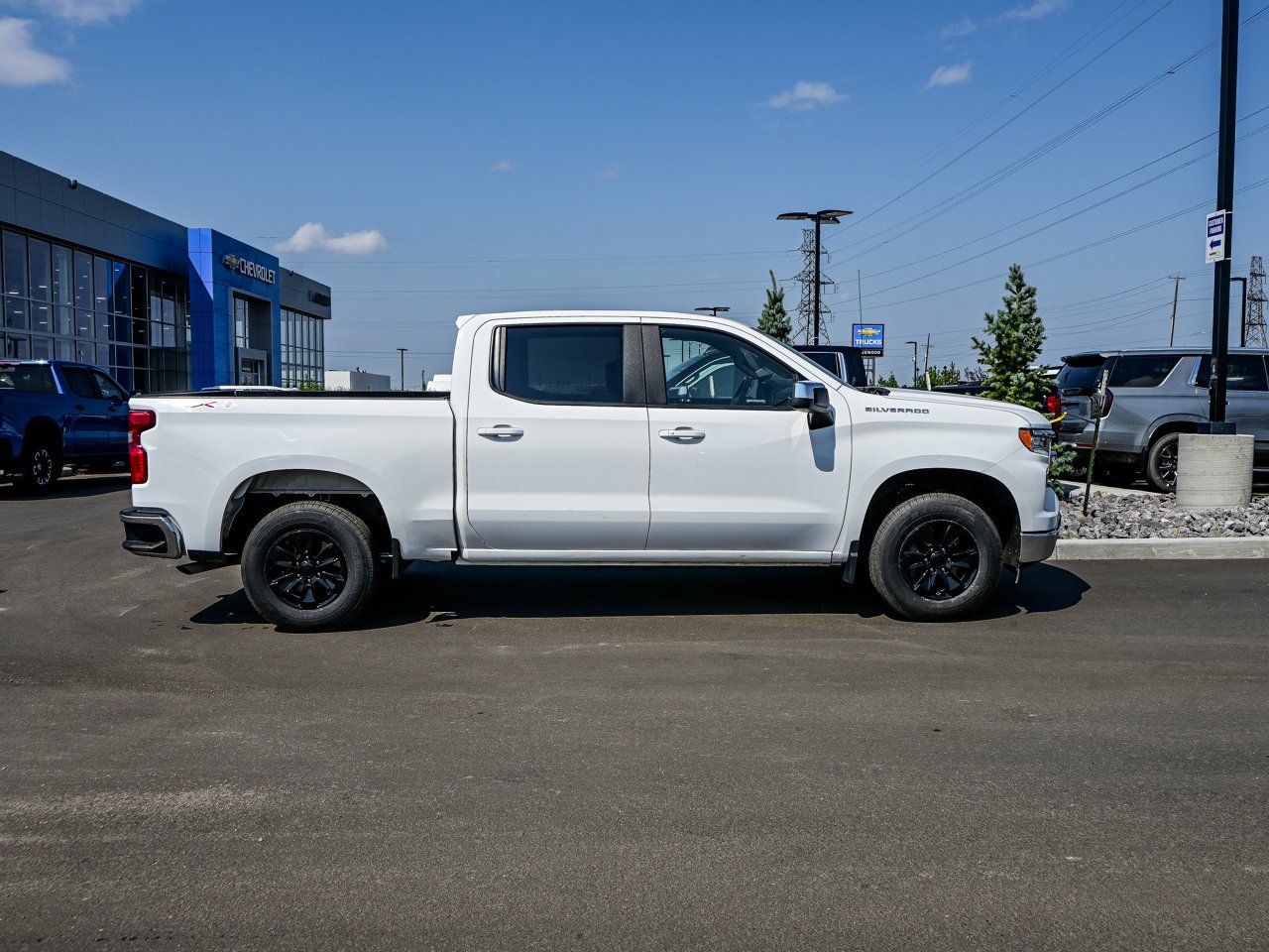 2025 Chevrolet Silverado 1500 4WD Crew Cab 147 LT White Sherwood Park - photo #14